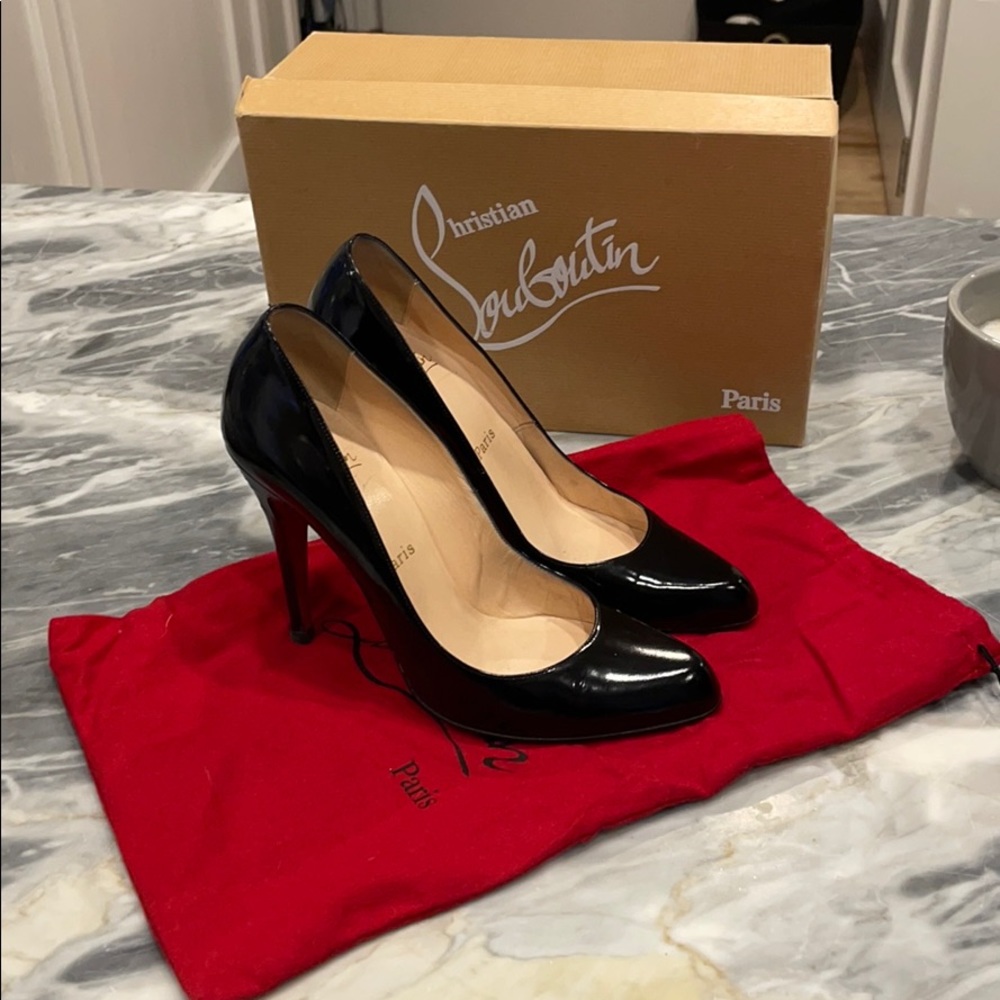 Black Christian Louboutins